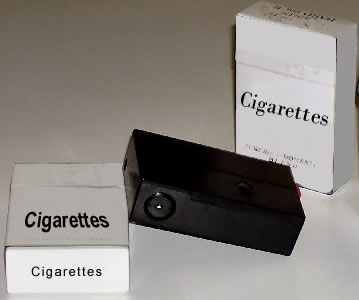 Cigarette pack camera