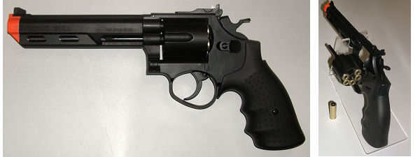 HFC 6inch Savaging Bull Revolver Black